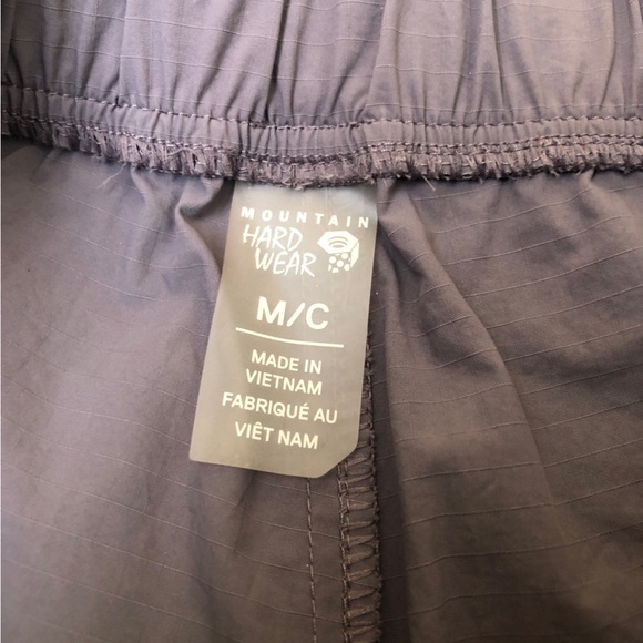 Mountain hardware purple cropped outdoor pants 3/4 length size m hiking - Picture 7 of 7